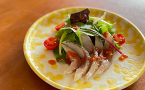 【レシピ】鮮魚のカルパッチョ　サラダ仕立て