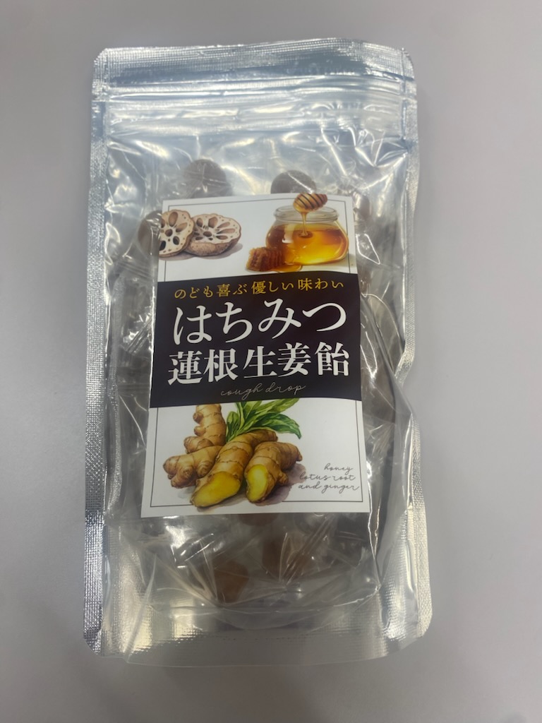 はちみつ蓮根生姜飴